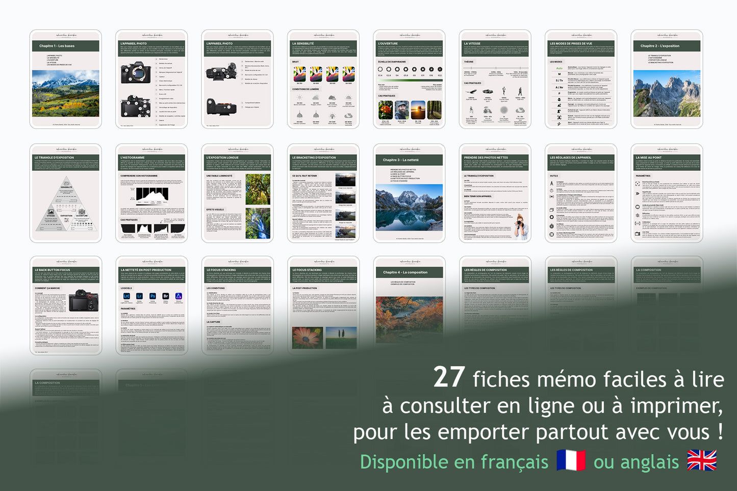 Apprendre la Photographie de Paysage