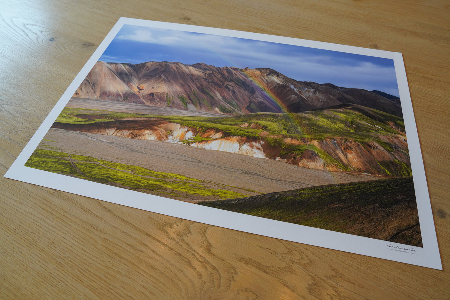 Photo imprimée au format A2