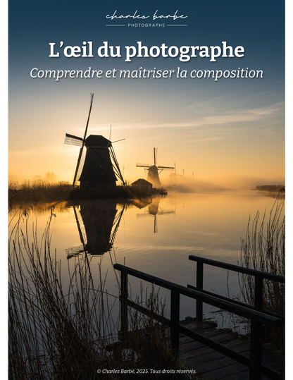 Composition Ebook guide written by landscape photography professional Charles Barbe