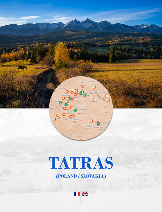 Travel guide for landscape photographers to capture the Tatras mountain range.